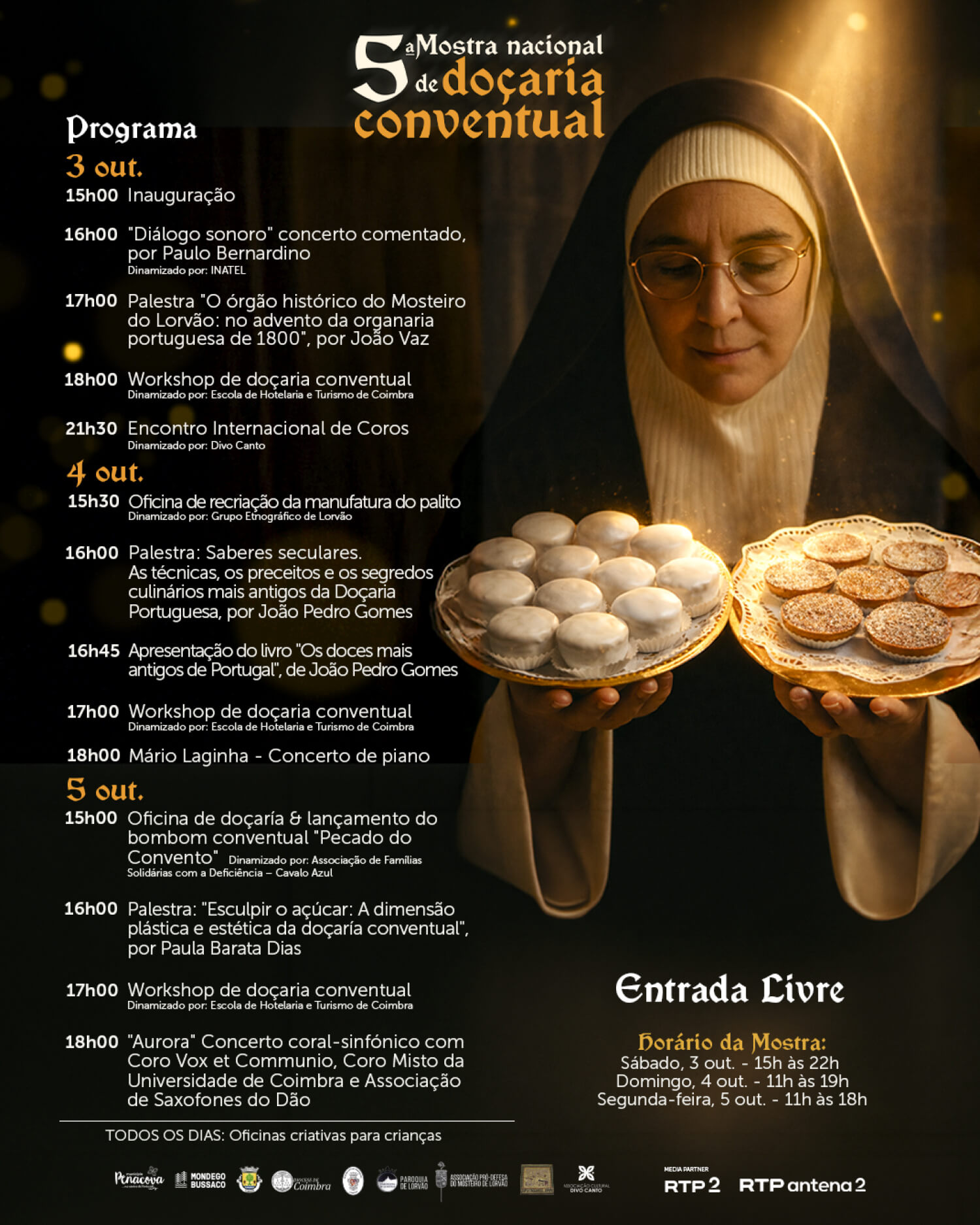 Evento - 5ª Mostra de Doçaria Conventual de Lorvão