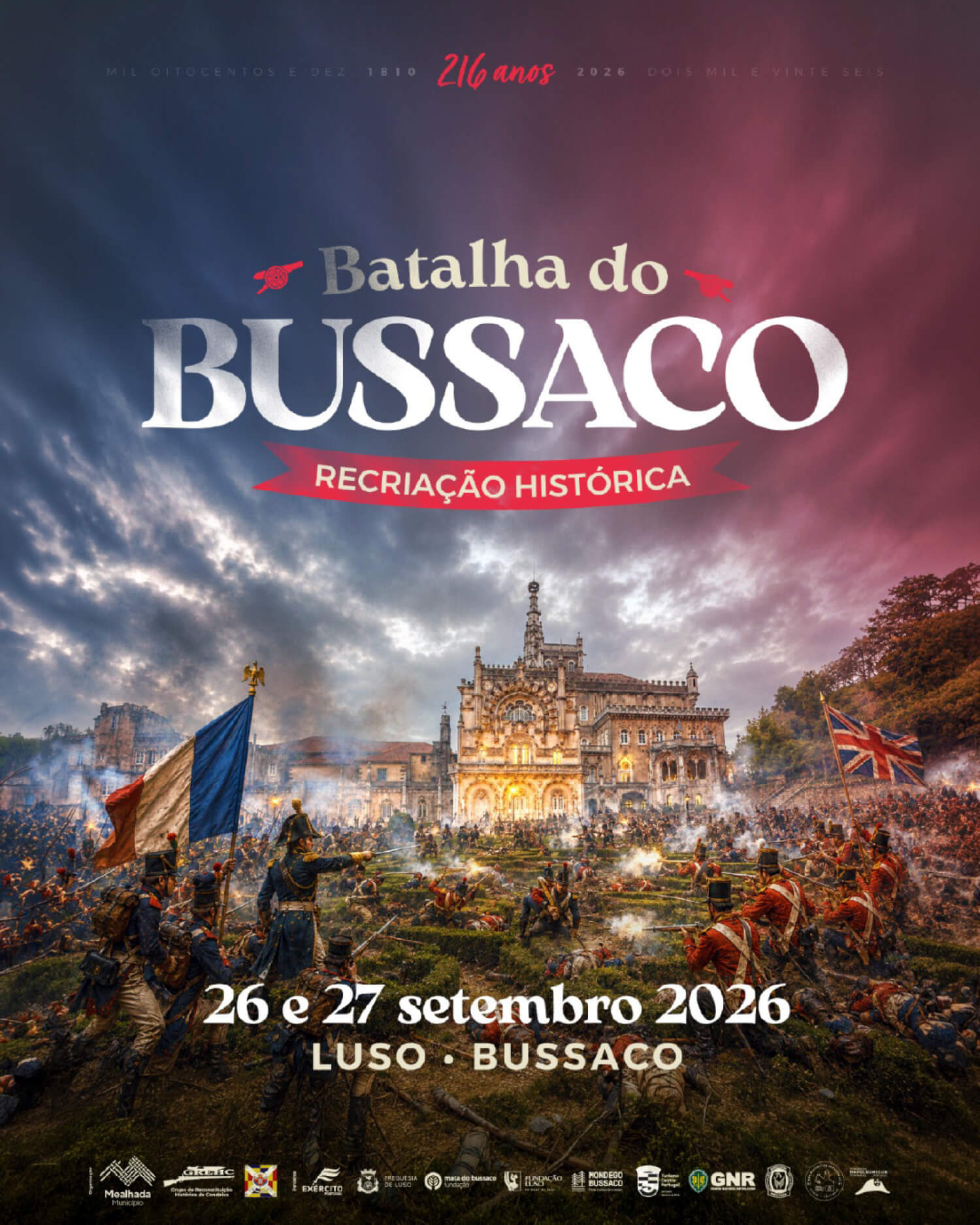 Recriação histórica da Batalha do Bussaco - Mealhada