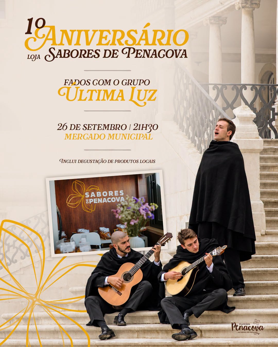 Evento - 1º aniversário da Loja Sabores de Penacova